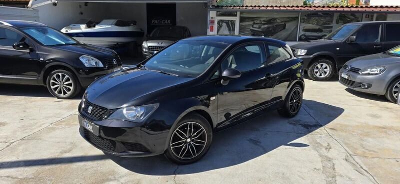 Preto Usado 2014 Seat Ibiza SC Ecomotive Citadino | € 10.990 (Caro) - Imagem 1/4
