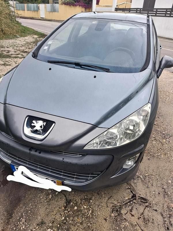 Cinzento Usado 2009 Peugeot 308 Citadino | € 3.400 (Super Preço) - Imagem 1/4