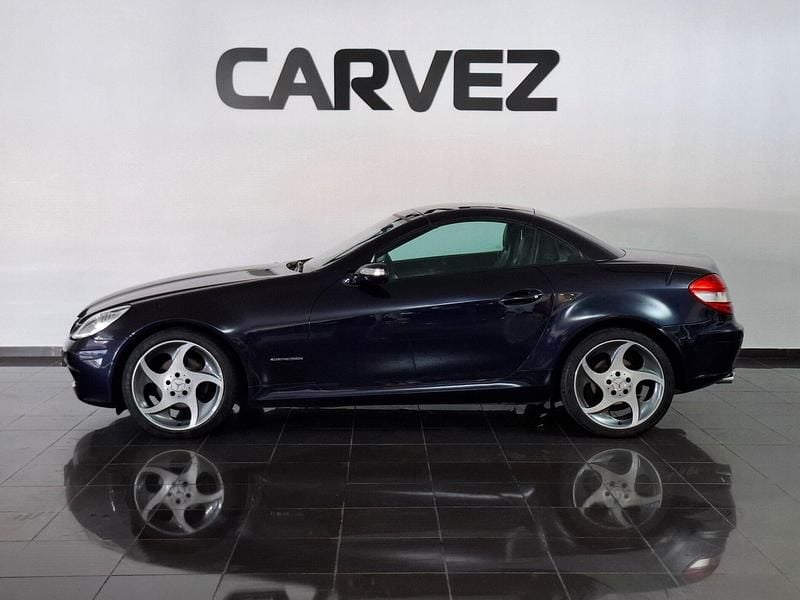 Usado Mercedes SLK200 163 HP (119 kW) 2005 Azul Cabrios