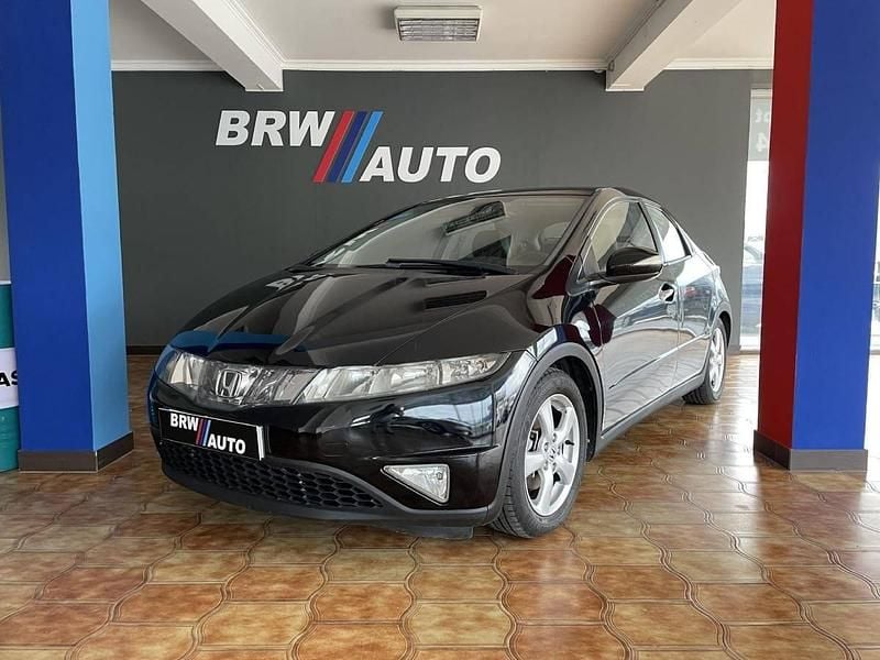 Preto Usado 2008 Honda Civic Comfort | € 8.990 (Caro) - Imagem 1/4