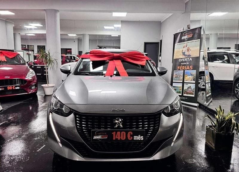 Usado Peugeot 208 101 HP (74 kW) 2020 Cinzento Citadino