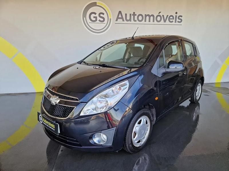 Preto Usado 2010 Chevrolet Spark LT Citadino | € 4.990 (Preço elevado) - Imagem 1/4