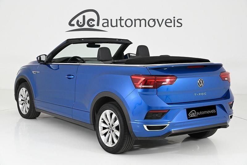 Usado VW T-Roc Cabriolet R-line 150 HP (110 kW) 2022 Azul Cabrios