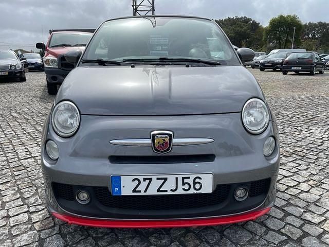 Usado Fiat 500C 150 HP (110 kW) 2014 Cinzento Cabrios
