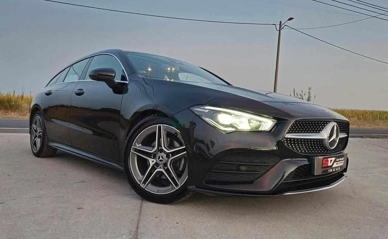 Preto Usado 2019 Mercedes CLA180 AMG line Sedan | € 24.900 (Preço justo) - Imagem 1/4