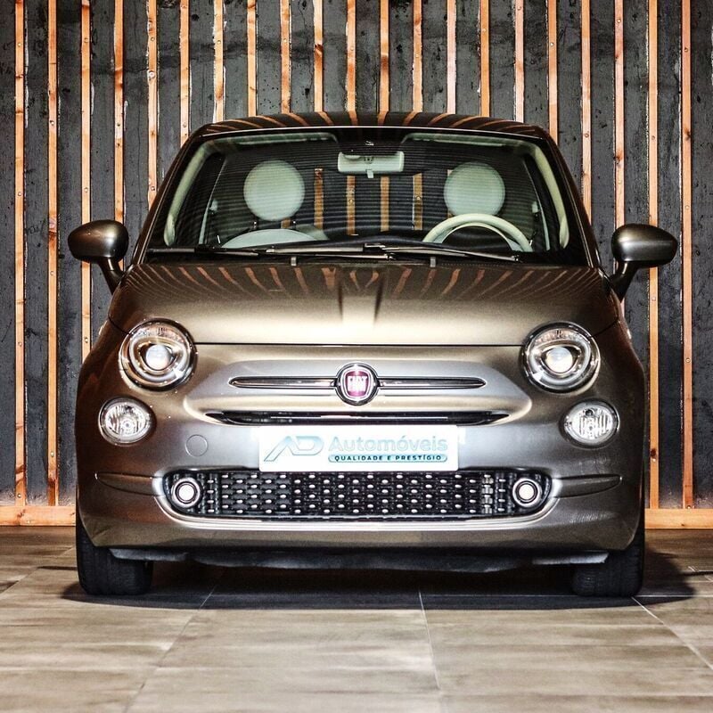 Cinza Usado 2020 Fiat 500 Lounge Citadino | € 17.900 (Caro) - Imagem 1/4