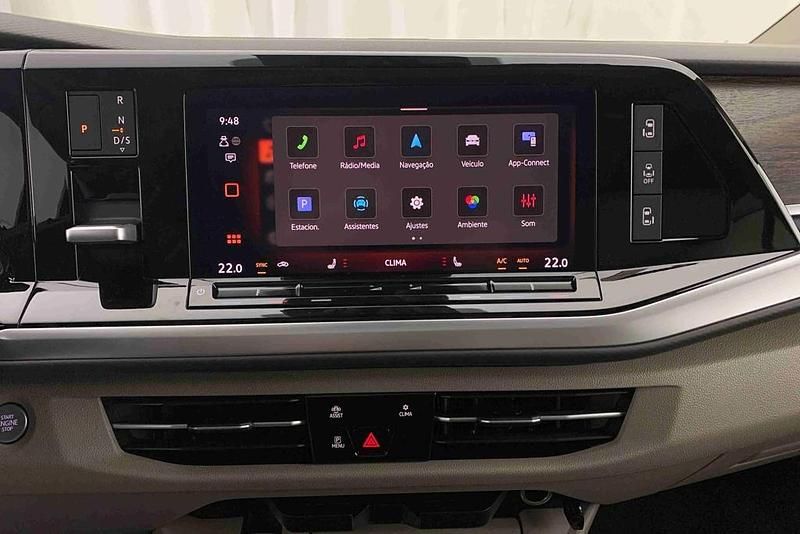 Novo VW Multivan Life 204 HP (150 kW) 2025 Preto Van