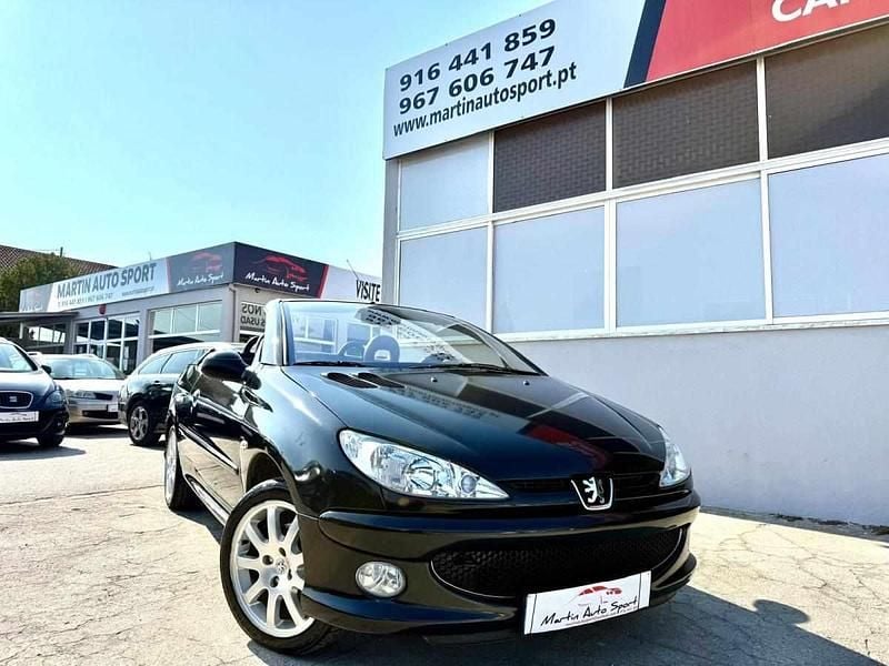 Preto Usado 2006 Peugeot 206 Cabrios | € 7.990 - Imagem 1/4