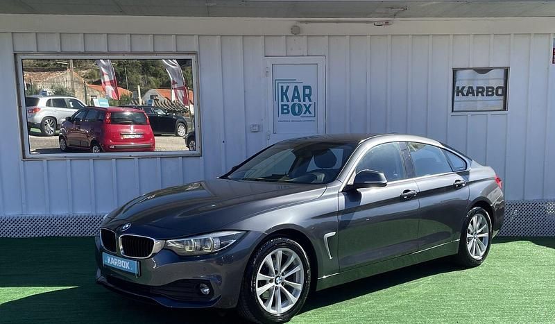 Cinza Usado 2017 BMW 420 Gran Coupé Advantage Coupé | € 27.500 (Preço justo) - Imagem 1/4