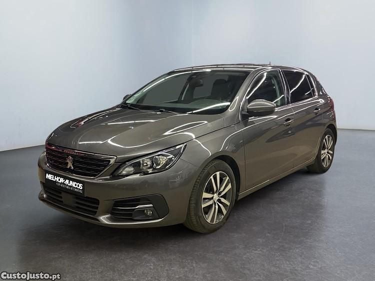 Usado Peugeot 308 Allure 130 HP (95 kW) 2019 Cinza Citadino