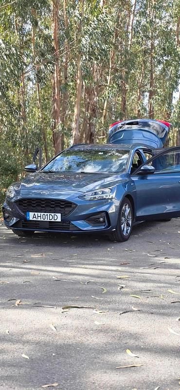 Azul Usado 2021 Ford Focus Carrinha | € 19.450 (Preço justo) - Imagem 1/4
