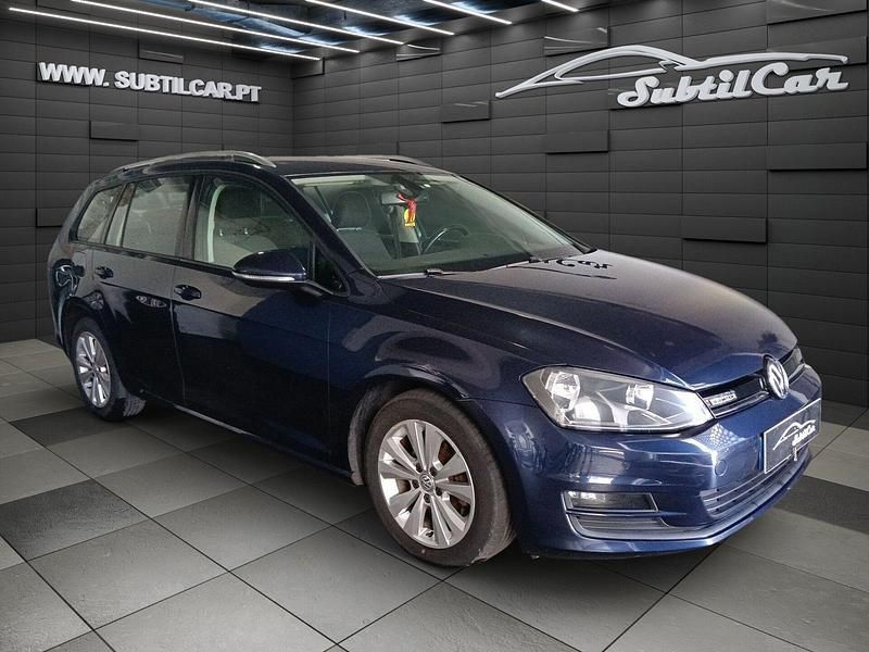 Azul Usado 2016 VW Golf VII Carrinha | € 11.990 (Preço justo) - Imagem 1/4