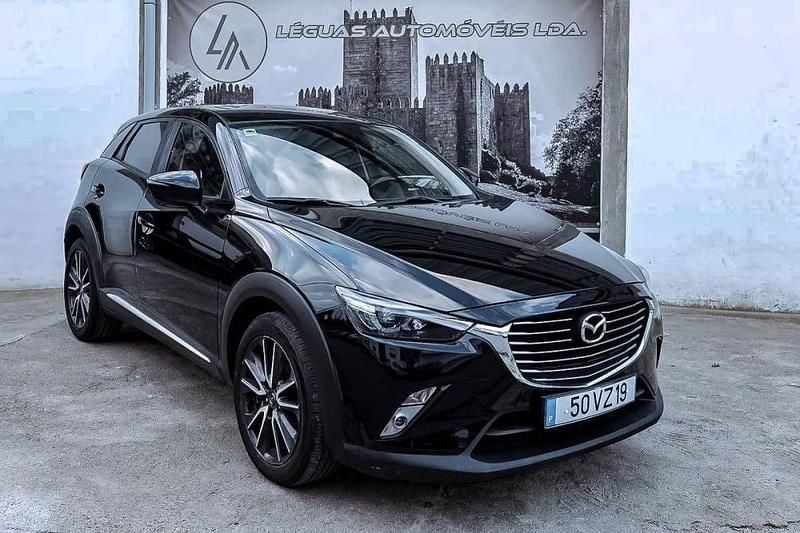 Usado Mazda CX-3 105 HP (77 kW) 2019 Azul SUV