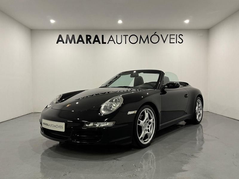 Preto Usado 2006 Porsche 911 Carrera Cabriolet Cabrios | € 62.500 - Imagem 1/4