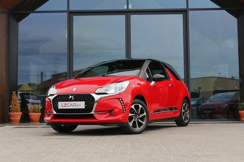 Vermelho Usado 2016 DS Automobiles DS3 | € 12.950 (Preço elevado) - Imagem 1/4