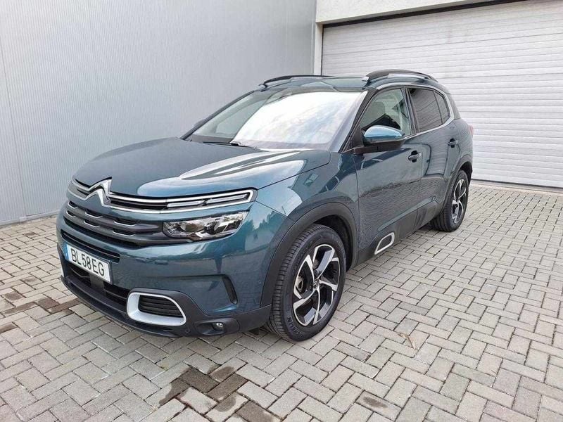 Verde Usado 2020 Citroën C5 Aircross PureTech SUV | € 17.900 (Preço justo) - Imagem 1/4