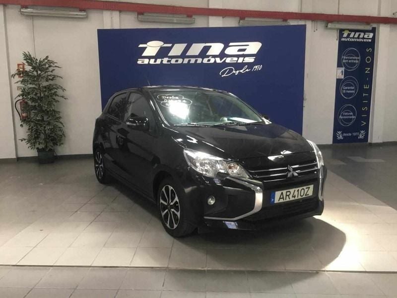 Preto Usado 2022 Mitsubishi Space Star Citadino | € 13.950 (Preço justo) - Imagem 1/4