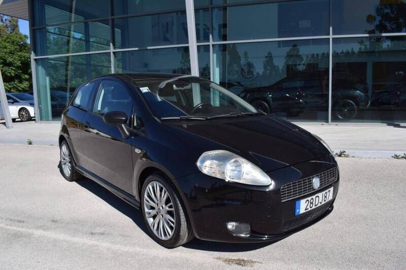 Preto Usado 2007 Fiat Grande Punto Sport Citadino | € 6.900 (Preço elevado) - Imagem 1/4