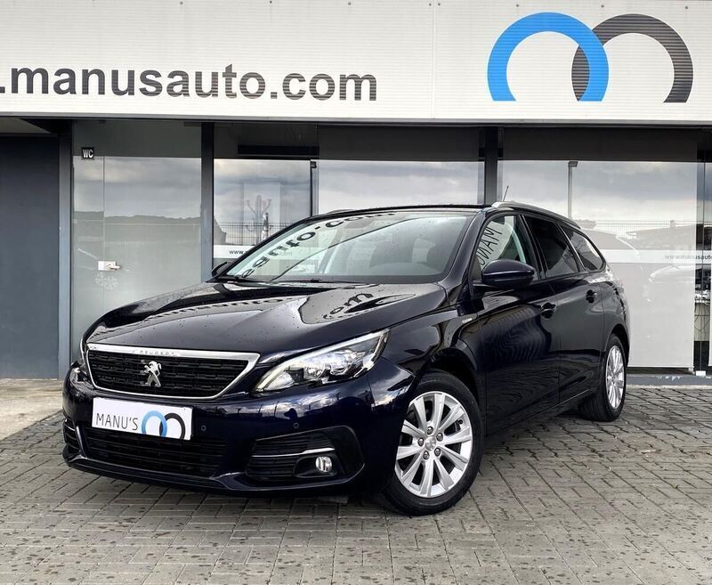 Azul Usado 2019 Peugeot 308 Style Carrinha | € 14.990 (Preço justo) - Imagem 1/4