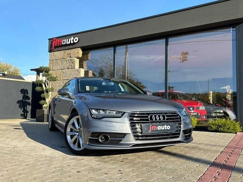 Cinzento Usado 2016 Audi A7 S-Line | € 47.900 - Imagem 1/4