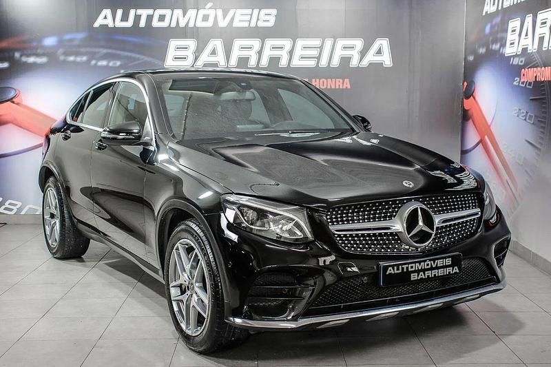 Preto Usado 2017 Mercedes GLC250 AMG line Coupé | € 39.800 (Bom preço) - Imagem 1/4