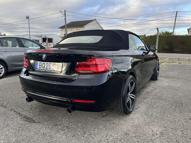 Usado BMW 220 M Sport 190 HP (139 kW) 2015 Preto Cabrios