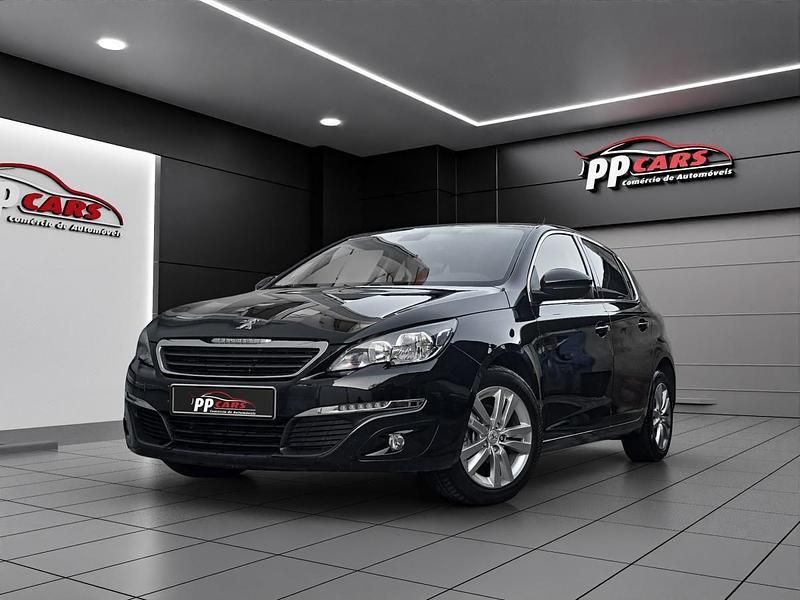 Preto Usado 2015 Peugeot 308 Allure | € 9.950 (Preço justo) - Imagem 1/4