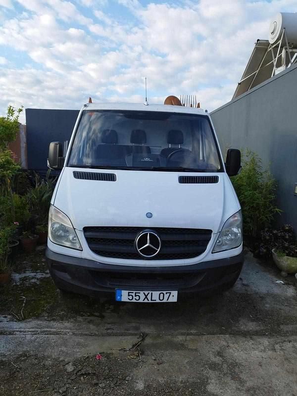 Branco Usado 2009 Mercedes Sprinter Van | € 12.600 - Imagem 1/4