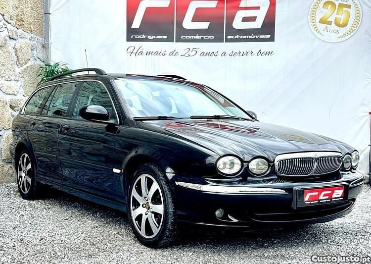Usado Jaguar X-type 130 HP (95 kW) 2004 Preto Carrinha