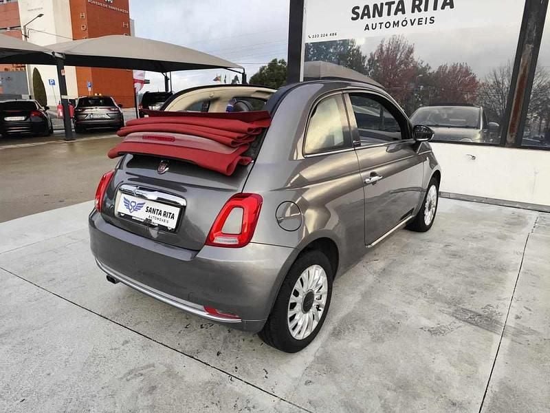 Usado Fiat 500C Lounge 69 HP (50 kW) 2016 Cinzento Cabrios
