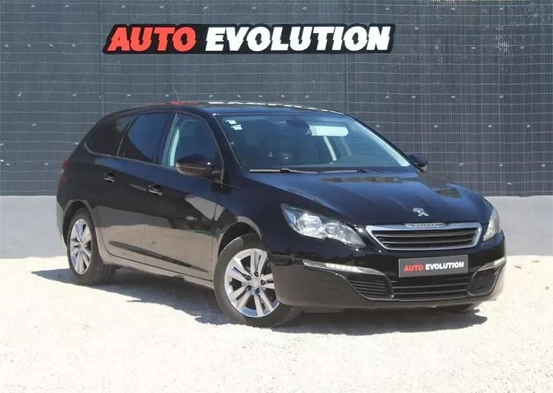 Preto Usado 2014 Peugeot 308 SW Active Carrinha | € 8.949 (Preço justo) - Imagem 1/4