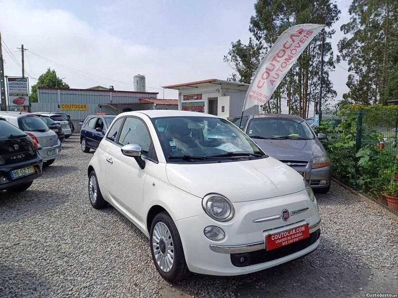 Branco Usado 2008 Fiat 500 | € 5.899 (Preço elevado) - Imagem 1/4