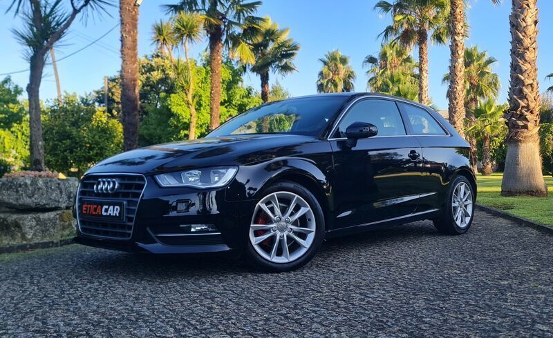 Preto Usado 2015 Audi A3 Sport Citadino | € 16.500 (Preço justo) - Imagem 1/4