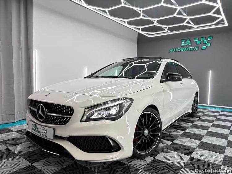 Branco Usado 2016 Mercedes CLA220 Shooting Brake AMG line Carrinha | € 23.750 (Preço justo) - Imagem 1/1