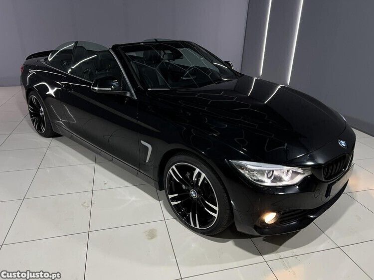 Preto Usado 2017 BMW 420 Sport Line Cabrios | € 37.900 (Caro) - Imagem 1/1
