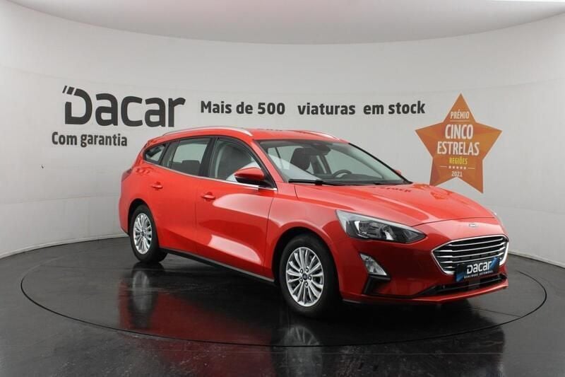 Vermelho Usado 2020 Ford Focus Titanium Carrinha | € 12.799 (Bom preço) - Imagem 1/4