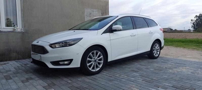 Branco Usado 2015 Ford Focus Carrinha | € 8.250 (Preço justo) - Imagem 1/4
