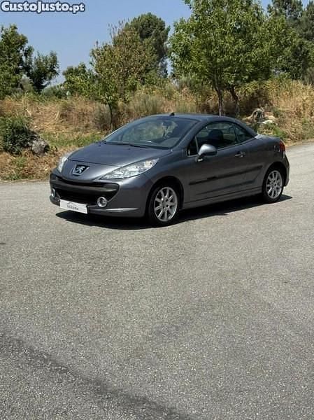 Cinza Usado 2007 Peugeot 207 CC Cabrios | € 5.490 (Preço justo) - Imagem 1/1