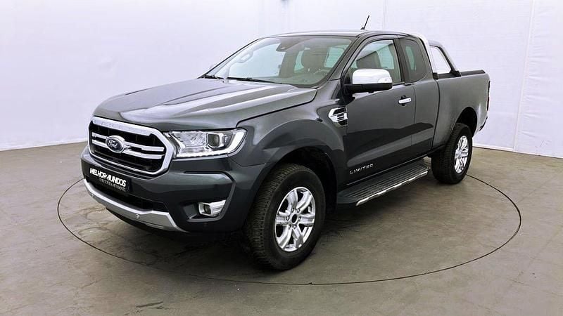 Cinza Usado 2021 Ford Ranger Limited Pickup | € 26.990 - Imagem 1/4