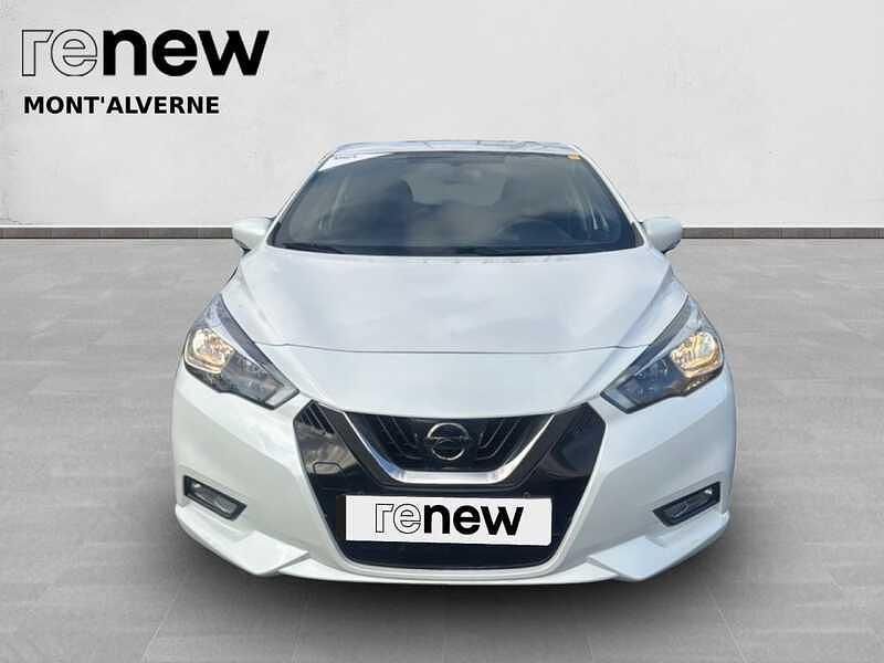 Usado Nissan Micra Acenta 90 HP (66 kW) 2018 Branco Citadino