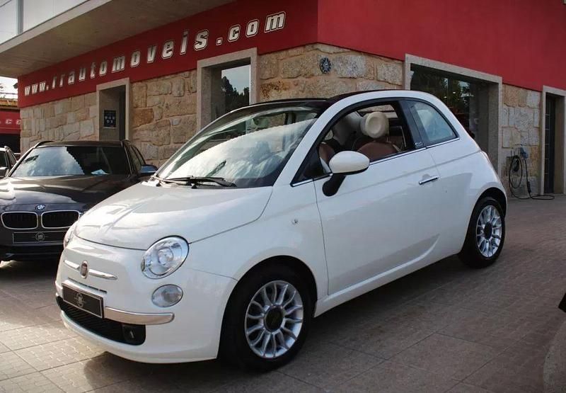 Branco Usado 2011 Fiat 500C Lounge Cabrios | € 10.990 (Preço justo) - Imagem 1/4