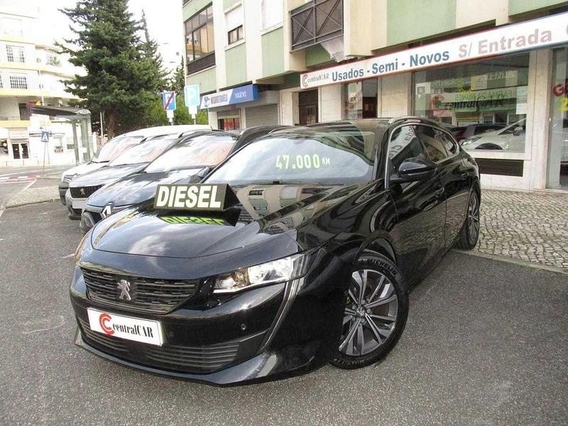 Usado Peugeot 508 SW 130 HP (95 kW) 2019 Preto Carrinha