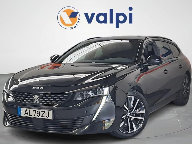 Preto Usado 2021 Peugeot 508 GT-line Carrinha | € 25.750 (Preço justo) - Imagem 1/4