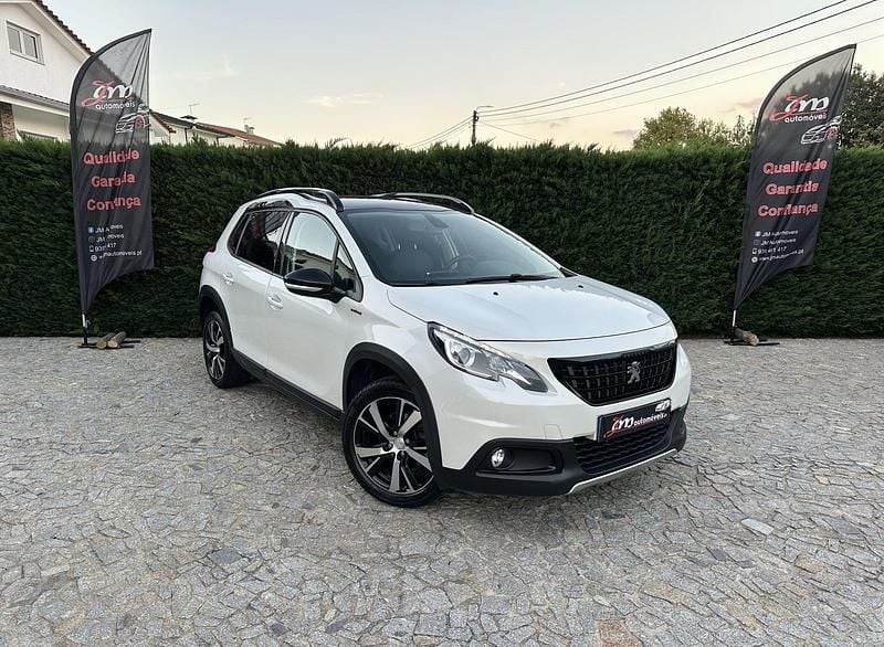 Branco Usado 2018 Peugeot 2008 GT-line SUV | € 10.950 (Preço justo) - Imagem 1/4