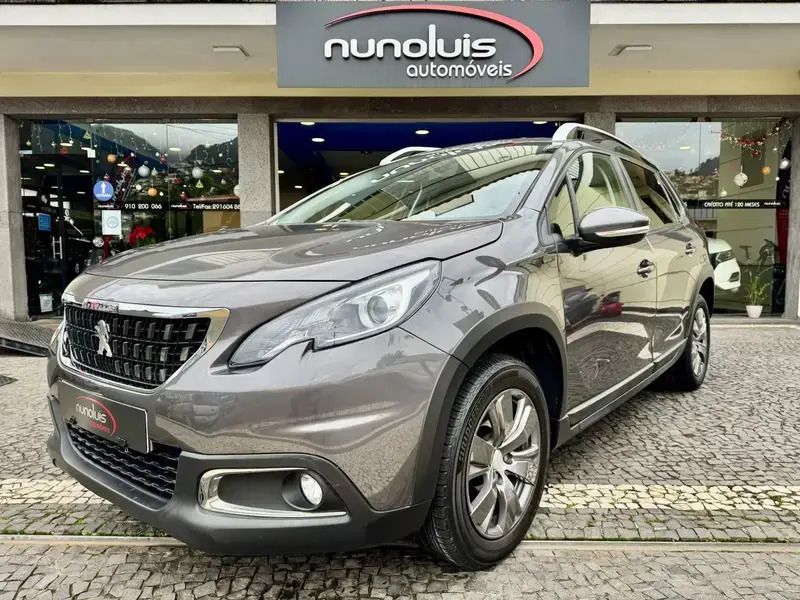 Cinza escuro Usado 2019 Peugeot 2008 Signature Sky SUV | € 17.950 (Preço justo) - Imagem 1/4