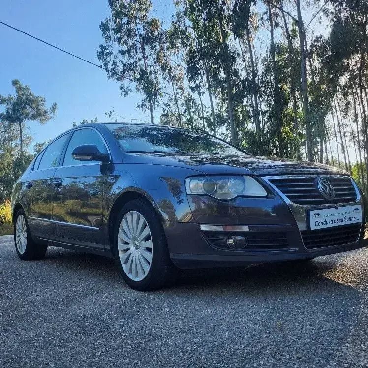 Cinza escuro Usado 2007 VW Passat Highline Sedan | € 9.750 (Preço elevado) - Imagem 1/4