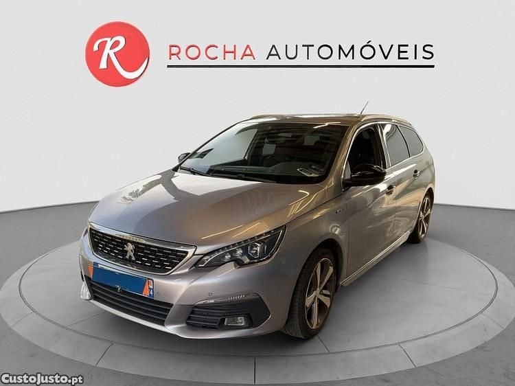 Cinza Usado 2018 Peugeot 308 GT-line Carrinha | € 11.999 (Preço justo) - Imagem 1/1