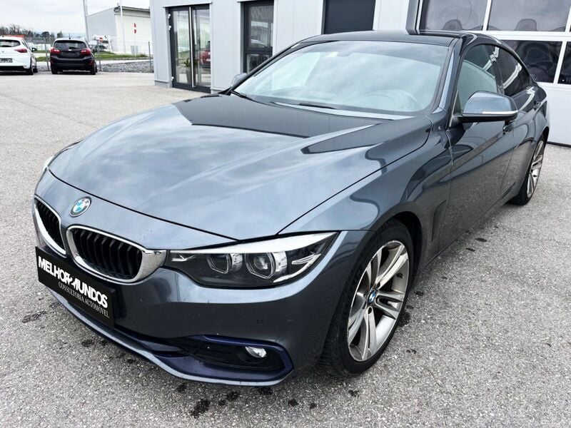 Cinza Usado 2017 BMW 418 Gran Coupé Sport Line Coupé | € 22.500 (Preço justo) - Imagem 1/4