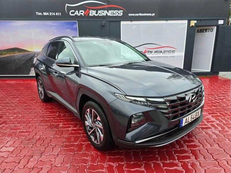 Cinzento Usado 2021 Hyundai Tucson Premium SUV | € 27.900 (Preço justo) - Imagem 1/4