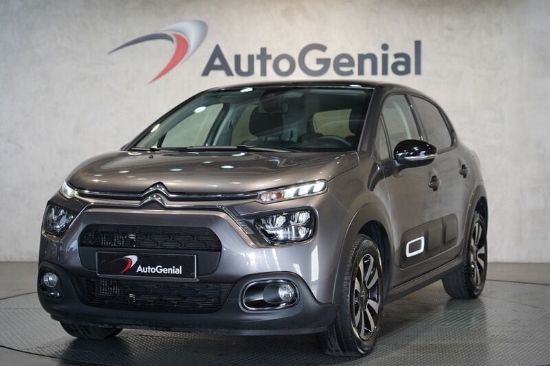 Cinza Usado 2024 Citroën C3 PureTech Citadino | € 18.990 (Preço justo) - Imagem 1/4